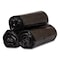 Integrated Bagging Systems 60 gal Trash Bags, 38 in x 60 in, Heavy-Duty, 17 microns, Black, 200 PK S386017K - alternate 2